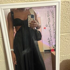 Elegant Black Women's Dress